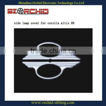 chrome reside lamp cover for corolla altis 08