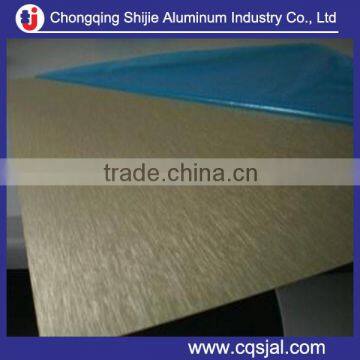 3003 brushed and coated aluminum coil for building wall