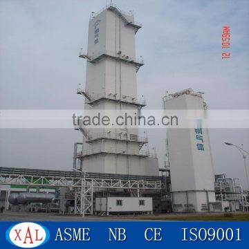 Gas Air Separation Plant with Argon, Oxygen, Nitrogen and Argon Plant with full low pressure