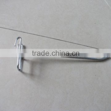 Supermarket retail metal display hook in high quality