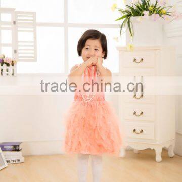 Fashion Hot Colorful Flower Printed Skirt Custom One Piece Sunshine Baby Princess Skirt Girl Clothes Gift