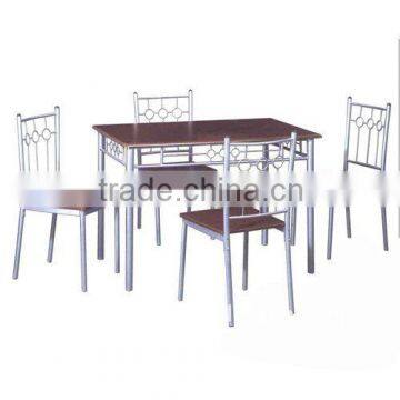 Antique MDF steel dining room set