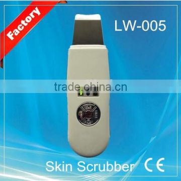 New design with built-in lithium battery skin scrubber lw-005