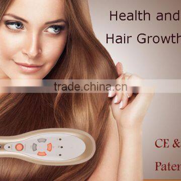 Multifunction laser beauty equipment ionic hair comb china hair loss treatment comb