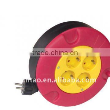 VDE electric retractable cable reel