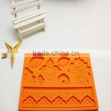 Manufacture Silicone Fondant Moulds Cake Pan Cake Decoration Items