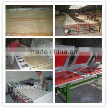 Plaster ceiling board making machinery