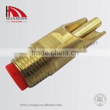 animal water nipple for pig in gold 64*22 mm