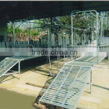 Paralleled type 8 goats milking equipment