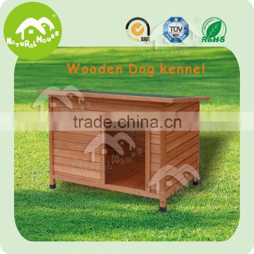 Fir wood handmade dog kennel, dog cage used