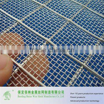 Baoding Supply Factory Price Black Steel Crimped Wire Mesh