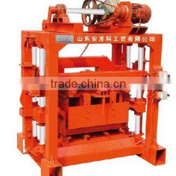 QTJ4-40B2 manual brick making machine in venezuela