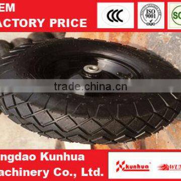 2013 Hot sale solid rubber wheel 4.00-8