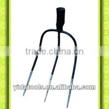 F103 three tines steel garden fork