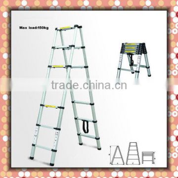 2012 hot sale aluminum telescopic ladder