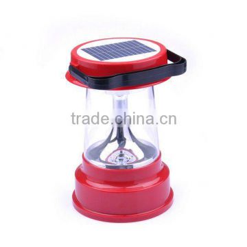 6 LED Lantern Solar Powered Camping Outdoor Lamp Light