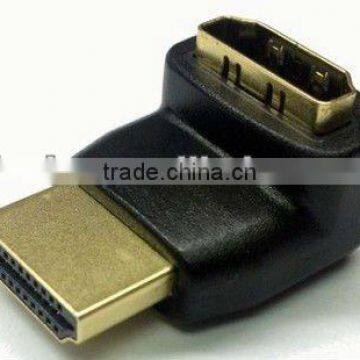 Right Angle Adapter HDMI 270 Degree Gold Plated adaptor