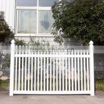 PVC White Picket Fence (DIY Kit)