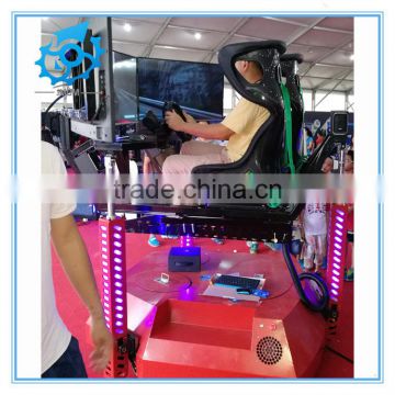 india car racing game machine for car racing game with 360 degree rotation platform