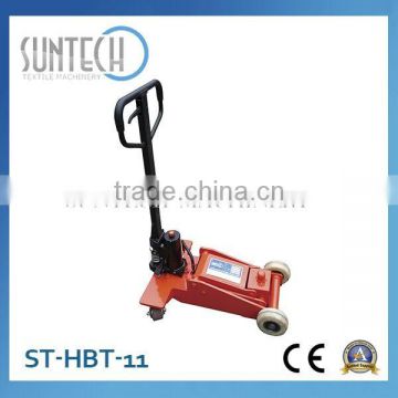 Suntech heavy duty hand operated trolley with PU wheels