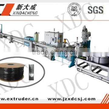 Plastic inline drip irrigation pipe making machine drip irrigation pipe production line