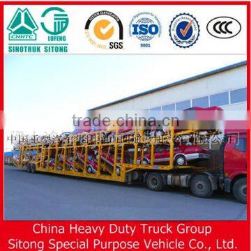 3 Axle or 2 Axle Car Transport Semi Trailer for Sale photo-4