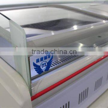 Little Vertical Display-seriesFreezer Showcase /island Type Freezer /Transparent Refrigerator photo-5