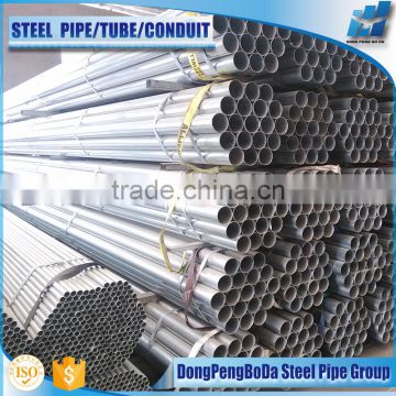 Hot Dipped Galvanized A53 Type F GSM200 Welded DN40 Steel Pipe