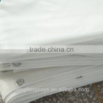 PVC Fireproof Mesh Tarpaulin for Building Protection Factory photo-4