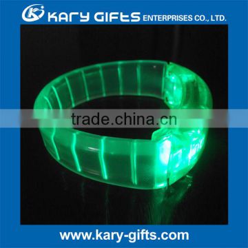 promotional gifts concert decor flashing led light up bracelets