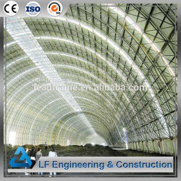 Prefabricated Structural Coal Storage Shed for Power Plant photo-3