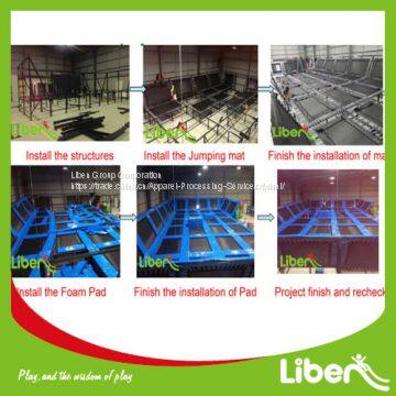 CE Approved Kids Best Indoor Trampoline Park for Sale photo-5