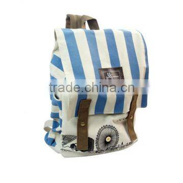 Store More Beautiful Design Canvas Backpack, School Backpack, Hiking Backpack photo-2