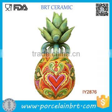 Custom Desk Decor Resin Pineapple Figurine