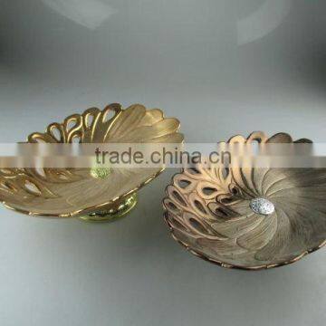 Stocklot Golden Metal Stand for Fruit/cake/candy/daily Use photo-2