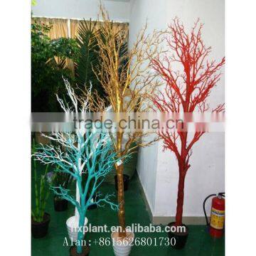 Dry Tree colourful plant bonsai coral tree faux red coral