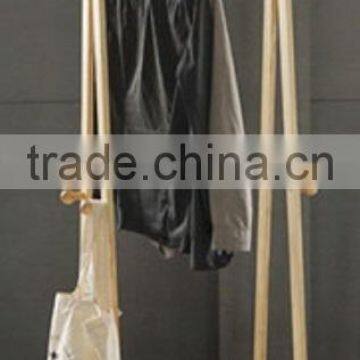 Wooden Coat Rack Wooden Cloth Rack Living Room Funiture photo-2