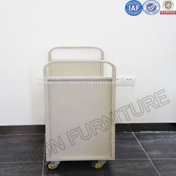 Library Steel Mobile Book Cart
