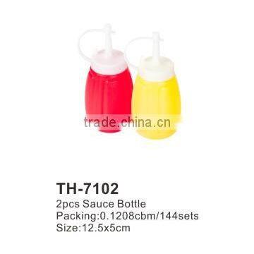 New PE2pcs Sauce Bottle TH-7102