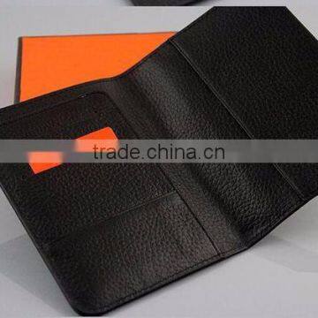 Passport Holder Personalized Travel pu Genuine Leather Passport Holder photo-2