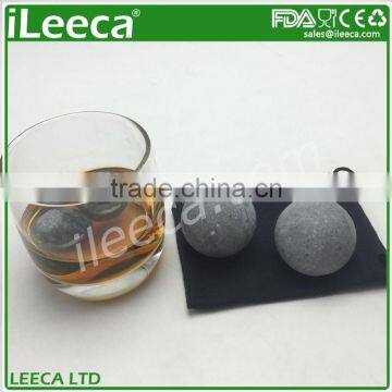 Customized Shape Whiskey Rocks Set With Sphere Chilling Stones for Christmas Promotion Gift Sets photo-4