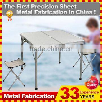 Aluminum Folding Portable Picnic Camping Set Table and Chairs