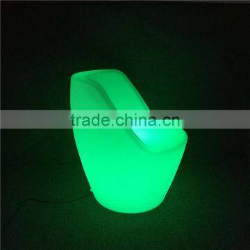 PE Polyethylene Material Plastic LED Illuminated Chairs for Bar Nightclub Coffee House photo-5