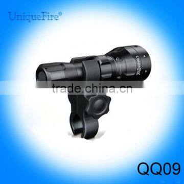 Flashlight with gun mount green led hunting light rifle gun mount