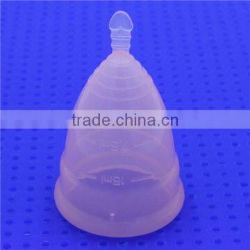 Cheap 100% Soft Medical Grade Silicone Menstrual Cups Reusable Lady Menstruation Cups photo-4