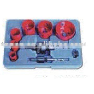 9PCS hand bi-metal hole saw sets diamond saw sets