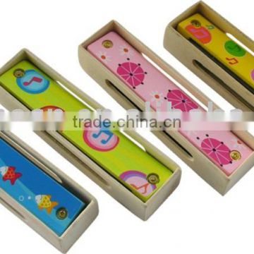 harmonica toy,wooden musical toys,wooden toys