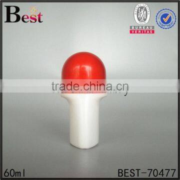 60ml High Quality Personal Care Plastic White PP Roll on Deodorant With Red Cap China Suppliers photo-2