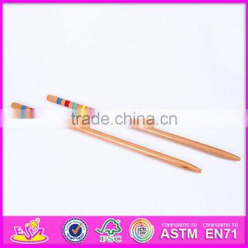 2016 New Fashion Children 6 Group of Wooden Croquet Set W01A164 photo-3