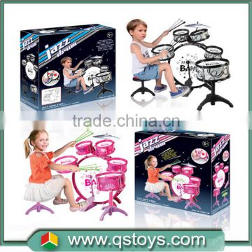 2015 Promotional Musical Instrument Toy Jazz Drum Kids electronic toy drum set